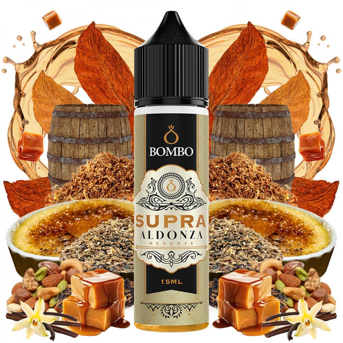 BOMBO PLATINUM TOBACCOS SUPRA ALDONZA 15ML/60ML FLAVORSHOT